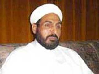 Видный религиозный деятель Ирака шейх Абдессалям аль-Кубейси.