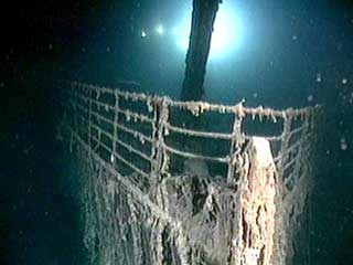 За 20 лет с "Титаника" украдено 8 тысяч предметов