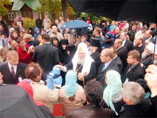 За 14 лет Патриаршего служения Алексий II посетил 82 епархии Русской православной церкви