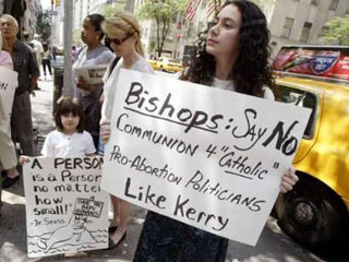 Жители Нью-Йорка призывают епископов не допускать к причастию политиков, выступающих в поддержку абортов