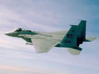 С американской стороны в учениях принимали участие истребители F-15C