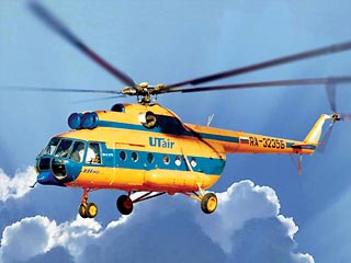 Специалисты российской авиакомпании "ЮТэйр" (UTair) не исключают, что причиной катастрофы вертолета Ми-8 в Сьерра-Леоне стало боевое поражение