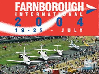 В Великобритании открывается крупнейший международный авиасалон "Фарнборо-2004"
