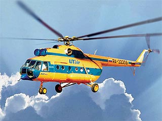 В Сургуте (Ханты-Мансийский автономный округ) совершил аварийную посадку вертолет Ми-8 авиакомпании UTair (Ханты-Мансийск)