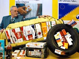 В Италии у китайца конфискованы контрабандные сигареты на 6,5 млн евро