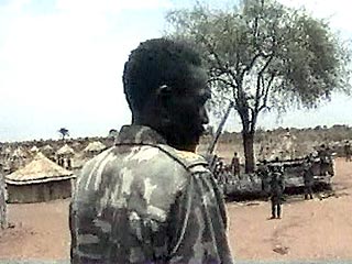 Гуманитарные работники ЮНИСЕФ, работающие в Судане, рассказывают, что по южному Дарфуру разгуливают вооруженные банды детей. Одни, без родителей и родственников, возрастом от 10 до 14 лет, они нападают на деревни, чтобы добыть себе пищу