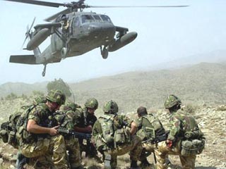 В Афганистане ранены восемь американских солдат