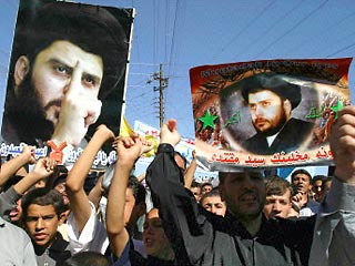 Иракскому временному правительству и представителям радикального шиитского лидера Муктады ас-Садра не удалось достичь согласия на переговорах