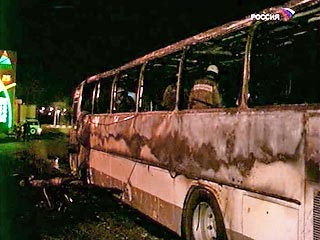 Пять человек сгорели заживо в московском автобусе, еще один тяжело пострадал - таковы итоги ночного инцидента на востоке столицы