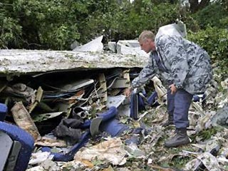 На месте катастрофы Ту-154 в Ростовской области обнаружены тела 35 погибших