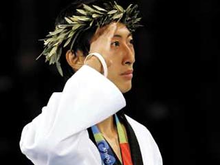Тайваньский спортсмен Йен Му Чу завоевал золотую медаль олимпийского турнира по таэквондо