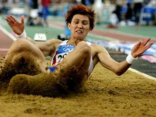 Татьяна Лебедева завоевала "золото", прыгнув на 7,07 метра