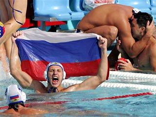 Ватерполисты сборной России завоевали бронзовые медали на Олимпийских играх-2004, выиграв матч за третье место у команды Греции - 6:5