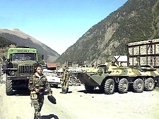 Из-за событий в Северной Осетии закрыта граница России и Грузии