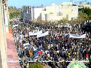 Полиция предотвратила сегодня попытку проникновения демонстрантов на территорию посольства Великобритании в столице Ливии - Триполи