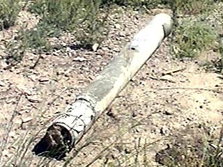 Реактивный снаряд класса "земля-воздух" от зенитно-ракетного комплекса "Стрела" был обнаружен рядом с одним из частных домов в Южно-Сахалинске