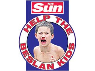 Кампания крупнейшей британской газеты The Sun по сбору средств в помощь пострадавшим в Беслане детям приносит свои результаты