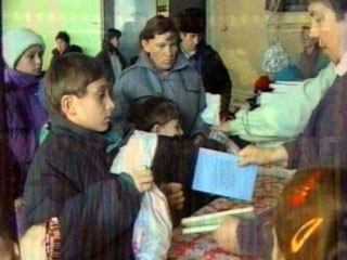 Рождественская благотворительная акция одного из протестантских объединений Казахстана