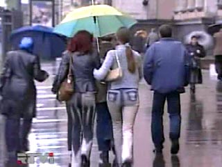 В среду в Москве похолодает, пройдут дожди