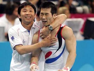 Южнокорейский гимнаст Янг Тэ стал олимпийским чемпионом у себя на родине