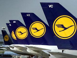 29 рейсов авиакомпании Lufthansa отменены