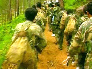 Чеченские боевики проводят тренировки на севере Кипра