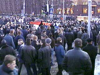 В Петербурге состоялся митинг против диктатуры. На него пришли сто человек