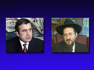 В ходе беседы, прошедшей в обстановке полного взаимопонимания, президент Саакашвили дал высокую оценку традиционным дружественным связям его страны с еврейским государством