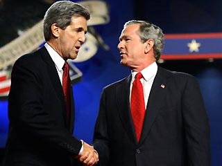 Последний раунд предвыборных теледебатов в США завершился победой сенатора-демократа Джона Керри с незначительным преимуществом