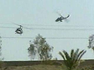 Согласно поступающей из Ирака информации, два вертолета столкнулись в воздухе юго-западнее Багдада