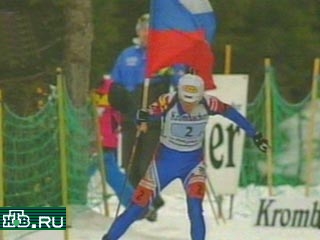 Светлана Ишмуратова финишировала, размахивая российским флагом