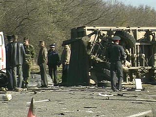 На Ставрополье прицеп КамАЗа протаранил маршрутку: 9 погибших, 3 раненых