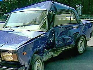 В результате ДТП погиб водитель "Жигулей". Еще шесть с различными травмами госпитализированы в районную больницу