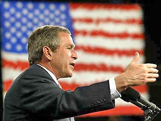 Господин Буш! Вас переизбрали, так давайте сперва со мной поговорим, раз уж хотите с нами вести шестисторонние переговоры по нашей ядерной проблеме...", - начинает свой стих северокорейский поэт
