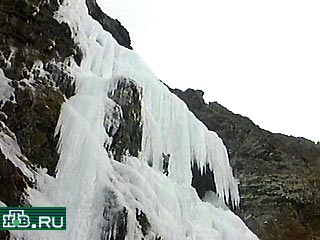 В Северной Осетии состоялся турнир по покорению ледяных водопадов
