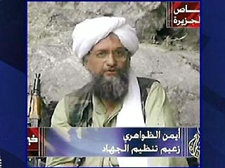 Катарский спутниковый телеканал Al-Jazeera продемонстрировал в эфире отрывки видеозаписи с обращением Аймана аз-Завахири - одного из лидеров международной террористической сети "Аль-Каида" и ближайшего соратника Усамы бен Ладена