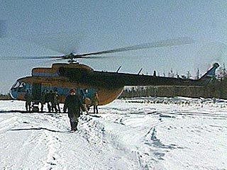 В Томской области совершил вынужденную посадку вертолет Ми-8