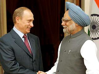 Путин в Индии обсудил вопросы энергетического сотрудничества