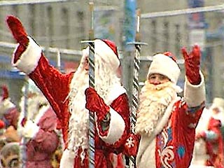 В Олонце проходят состязания Дедов Морозов