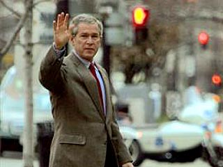 В Новом году президент Буш намерен объявить войну лишним килограммам