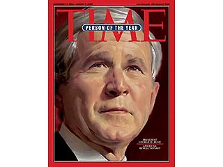 Журнал Time назвал президента США Джорджа Буша "человеком года"