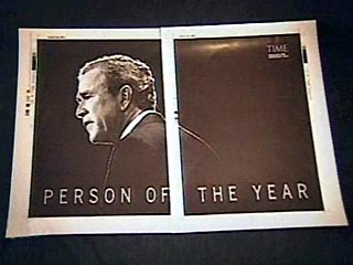 Журнал Time назвал Буша человеком года за его стремление изменить мир