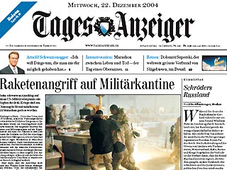В то время как канцлер Шредер со своим другом Путиным на специальном поезде ездил по Германии, на Россию навесили не очень лестный ярлык, пишет в среду швейцарская газета Tages Anzeiger