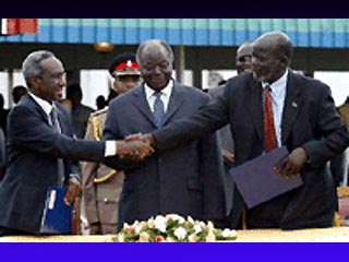 В столице Кении Найроби подписан окончательный вариант мирного соглашения между суданским правительством и повстанческим движением, действовавшим в южных районах Судана