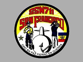 В воскресенье скончался один из моряков севшей на мель атомной подводной лодки США San Francisco