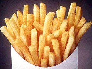 Чемпионом по степени наносимого вреда, согласно Боудену, является картофель-фри (в США он называется жареный картофель по-французски - french fries)