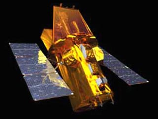 Зонд NASA Swift передал изображение гамма-вспышек, сделанное во время взрыва