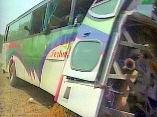 В Египте попал в аварию автобус с российскими туристами: 2 раненых