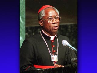 Уроженец Нигерии председатель Папского Совета по межрелигиозному диалогу кардинал Франсис Аринце