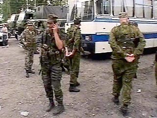 В Грузии задержаны девять российских военных